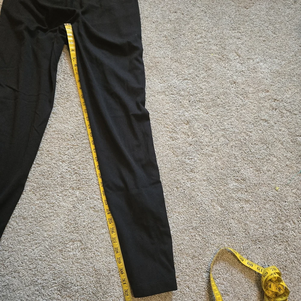 Lululemon Commission Pant Slim Wool Heathered Black Size 30 Mens - Picture 13 of 15